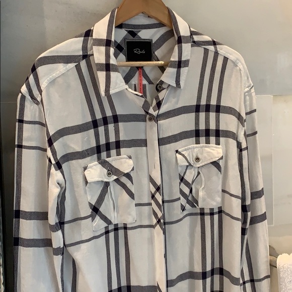 Rails plaid top - Picture 1 of 3